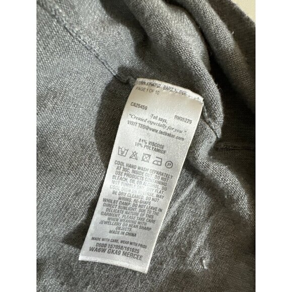 Ted Baker Poncho Turtleneck Sweater Size M - Picture 5 of 5